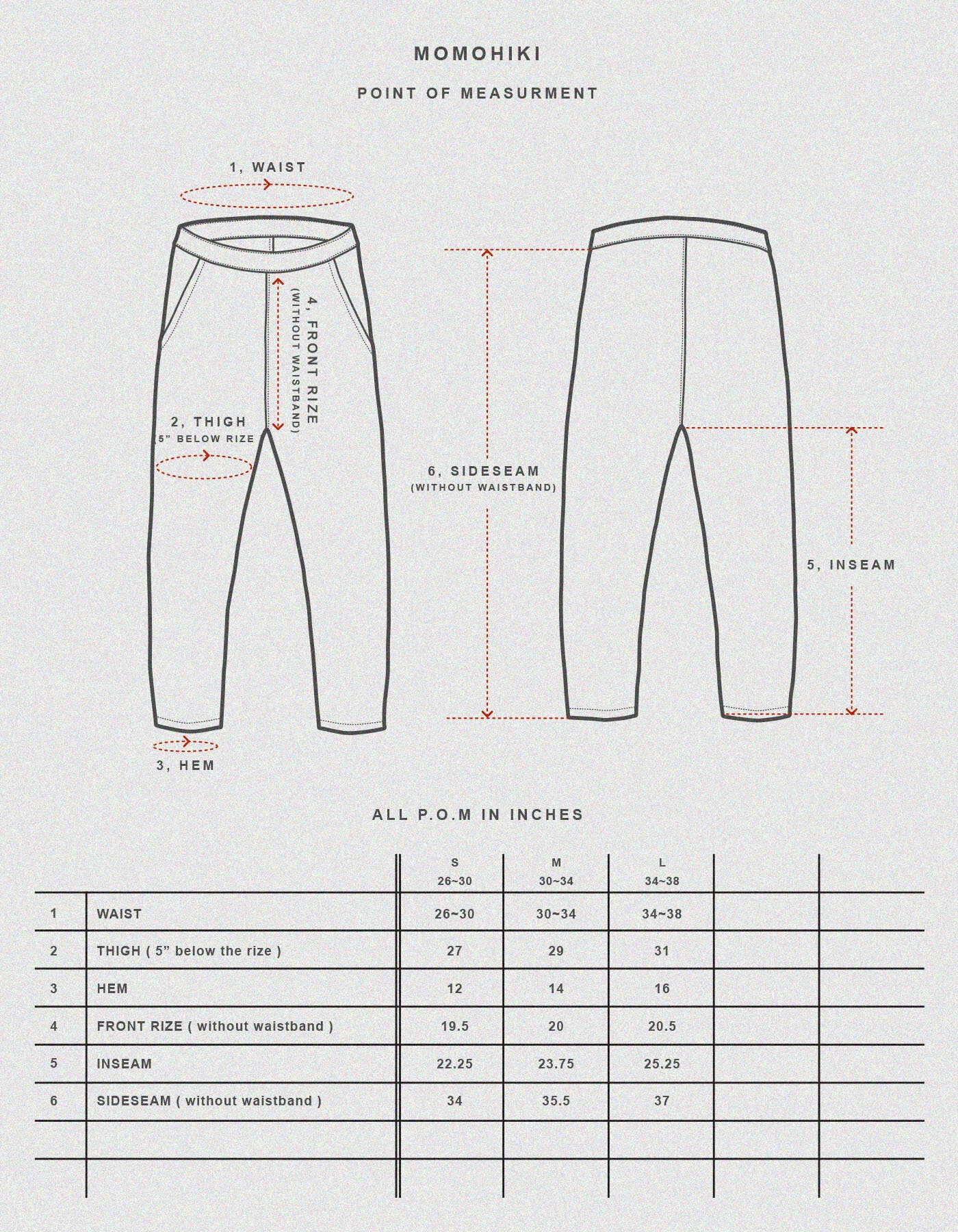 MOMOHIKI - WOOL - NATURAL | Prospective Flow | Japanese Fashion